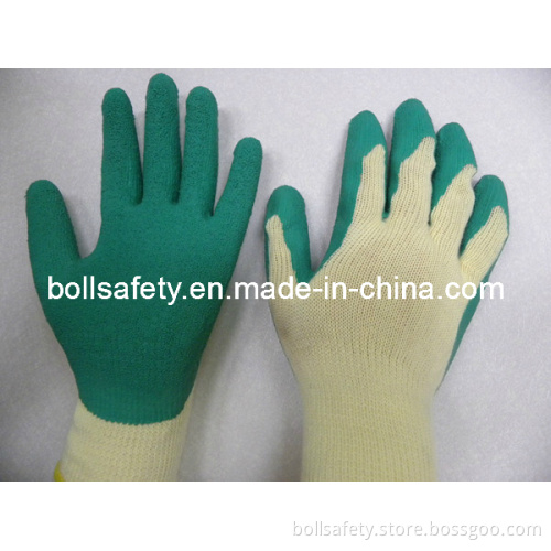 10gague Latex Coating on Palm Glove (BLG6001)